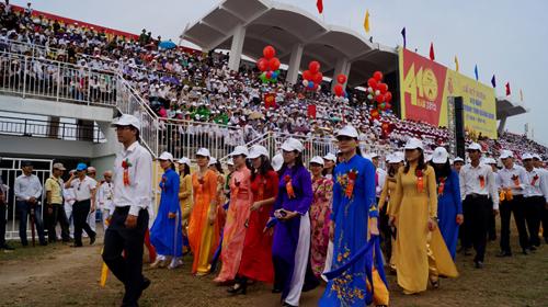 Ngành TTTT Quảng Bình tham gia diễu hành kỷ niệm 410 năm hình thành tỉnh Quảng Bình