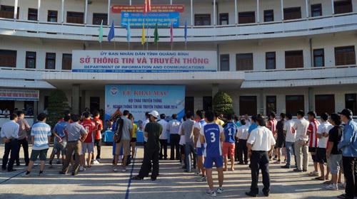 Hội thao Ngành TTTT tỉnh Quảng Bình lần thứ 3 năm 2014